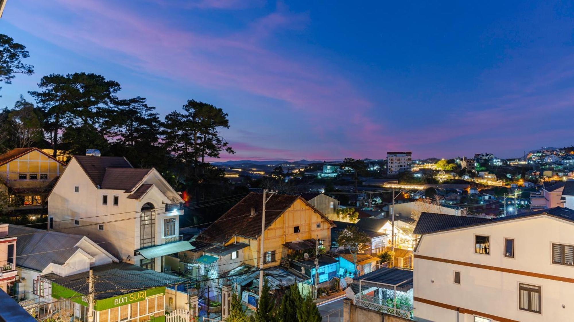 Kim Little Hotel Dalat Bagian luar foto